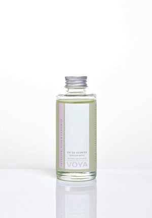 Voya Oh So Scented Reed Diffuser Refill, Lavander Rose and Camomile