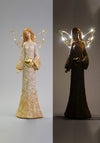 Verano Angel Holding Heart LED Ornament