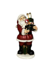 Verano Santa with Gift LED Ornament