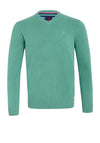 Andre Valencia V Neck Sweater, Green