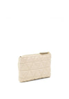 Valentino Carnaby Quilted Purse, Ecru
