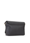 Valentino Foxy Flap Over Debossed Crossbody Bag, Black