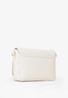 Valentino Foxy Flap Over Debossed Crossbody Bag, Cream