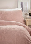 Vantona Home Teddy Fleece Duvet Cover Set, Pink