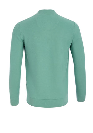 Andre Venice Quarter Zip Sweater, Green
