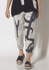My Soul Letters Tapered Trousers, Sand