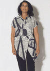 My Soul Oldies Letters Shirt, Black & Sand