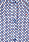 Andre Virginia Long Sleeve Print Shirt, Navy & Rust