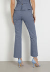 Guess Gingham Check Print Trouser, Blue Multi