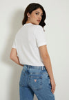 Guess Triangle Logo T-Shirt, White