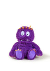 WARMIES PLUSH BRIGHT PURPLE  MONSTER