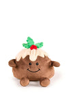 PLUSH CHRISTMAS PUDDING