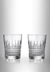Waterford Crystal Lismore Diamond Double Old Fashioned Tumblers, Set of 2