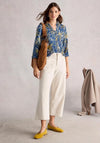 White Stuff Annie Collared Blouse, Blue