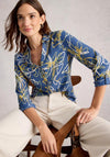 White Stuff Annie Collared Blouse, Blue