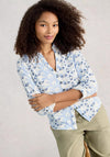 White Stuff Annie Collared Blouse, Blue