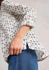 White Stuff Sophie Organic Cotton Shirt, White Print