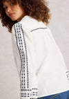 White Stuff Naomi Embroidered Shirt, Ivory