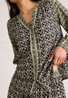 Mabel Mixed Print Top
