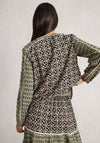 Mabel Mixed Print Top