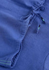 White Stuff Nicole Notch Neck Top, Blue