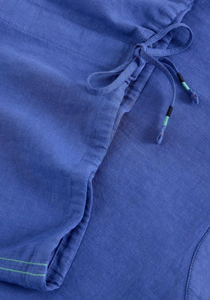 White Stuff Nicole Notch Neck Top, Blue