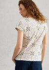 White Stuff Nelly Notch Neck T-Shirt, White