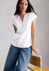 White Stuff Cecily Sleeveless Shirt, White