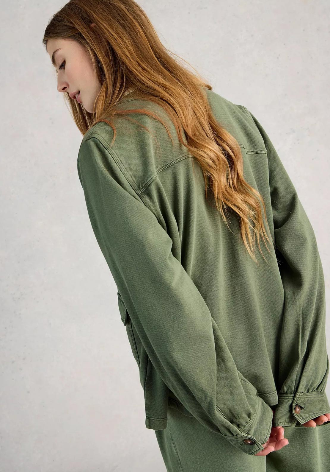 White Stuff Demi Utility Jacket, Green