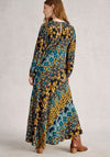 White Stuff Hope Geometric Maxi Dress, Navy