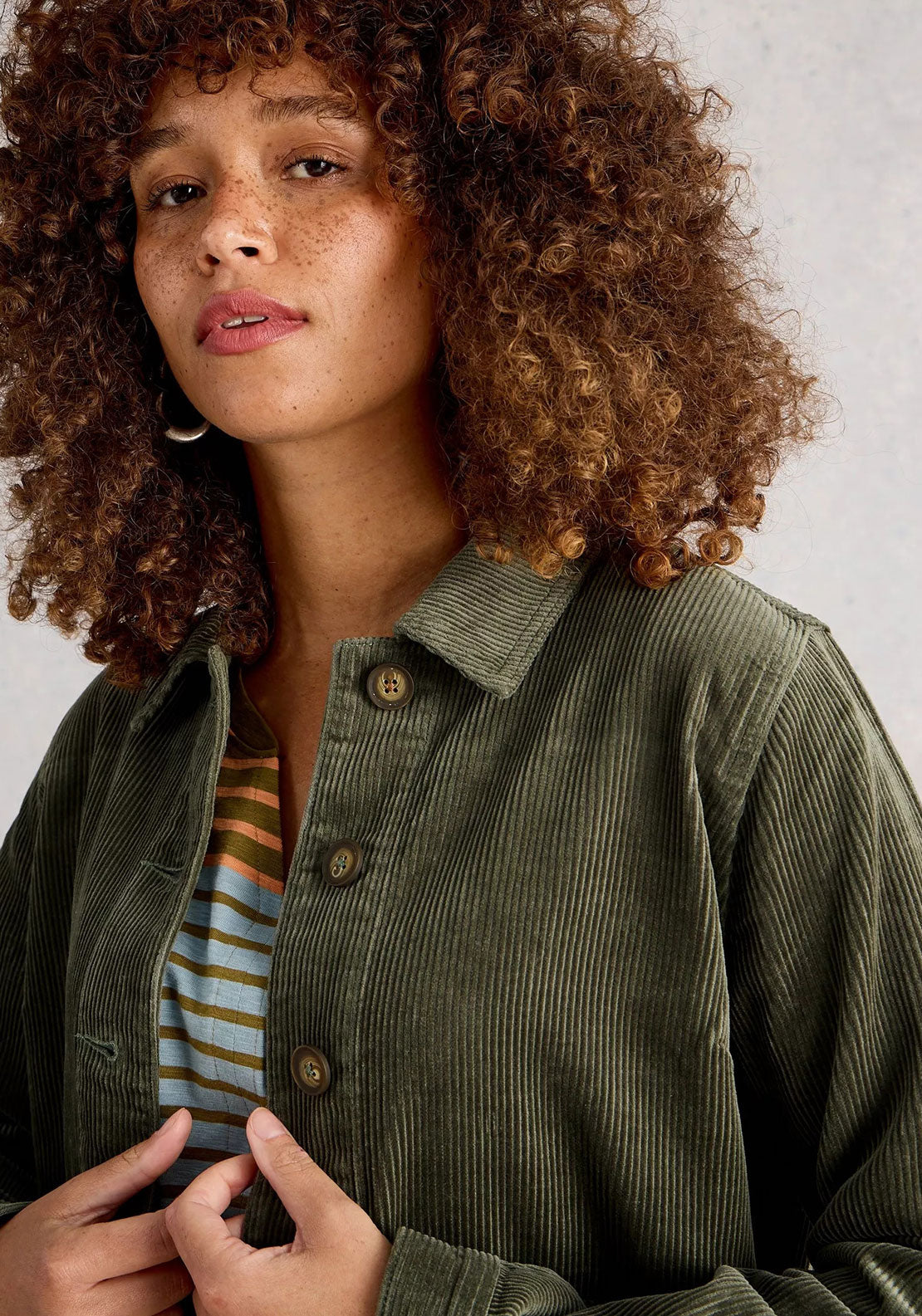 Carrie Cord Jacket