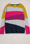 White Stuff Olive Colour Block Jumper, Multi
