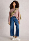 White Stuff Victoria Yarn Stitch Jumper, Pink