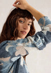 JODIE PRINTED FOIL JUMPER