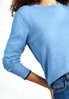 White Stuff Katie Crew Neck Jumper, Blue