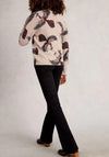 White Stuff Lulu Print Cardigan, Beige