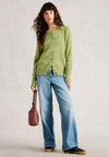 White Stuff Lulu Twist Knitted Cardigan, Green