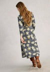 White Stuff Rua Collared Midi Dress, Navy