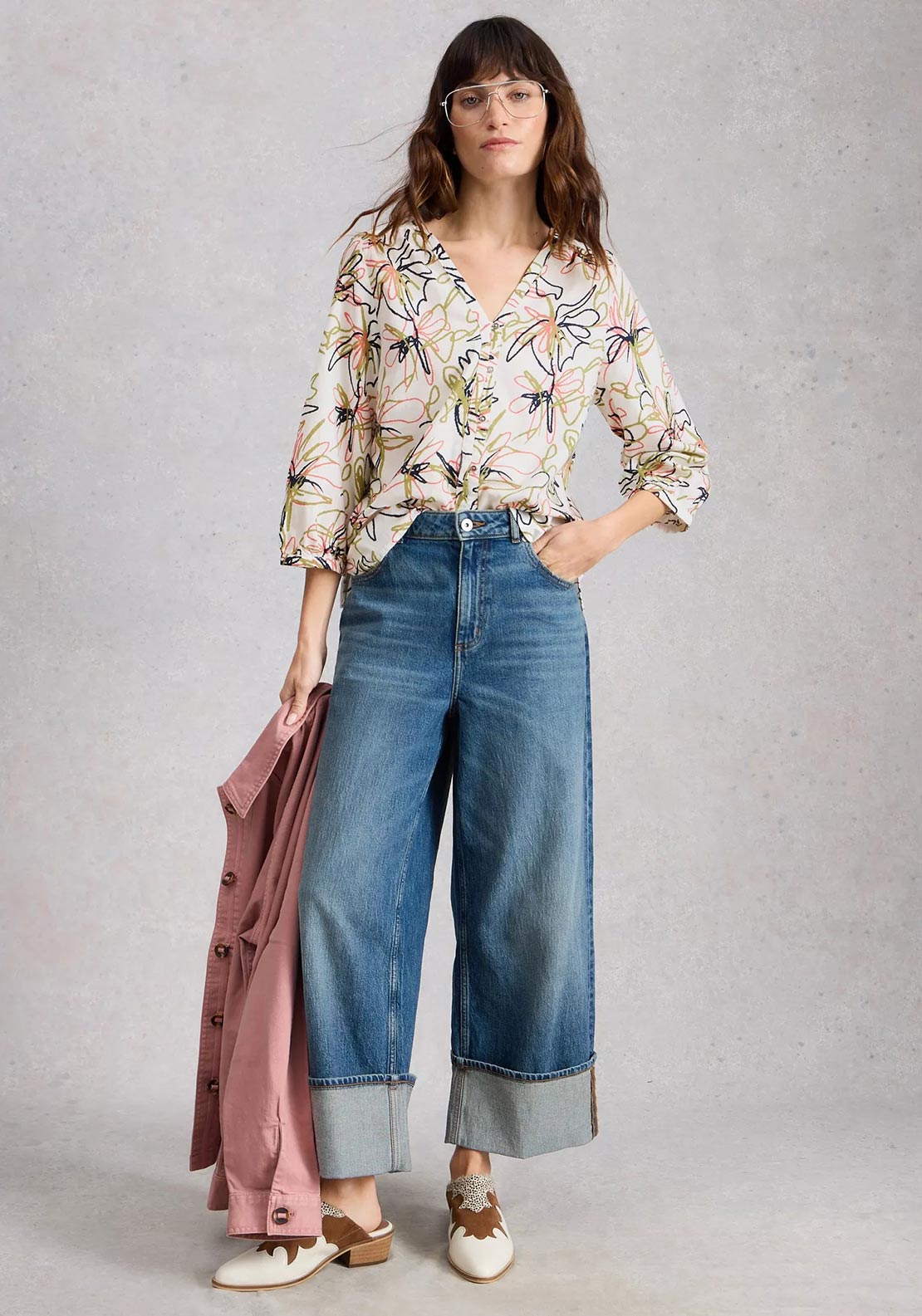 White Stuff Ruby Blouse, Ivory