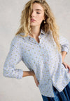 White Stuff Sophie Collared Long Sleeve Shirt, Blue