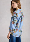 White Stuff Sophie Collared Long Sleeve Shirt, Blue