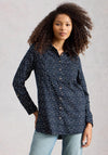 White Stuff Sophie Collared Shirt, Navy