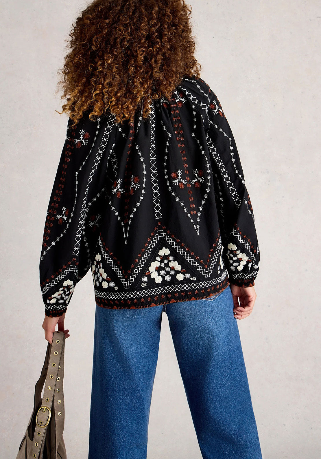 Aurora Embroidered Top