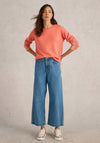 White Stuff Olive Round Neck Jumper, Coral