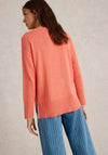 White Stuff Olive Round Neck Jumper, Coral
