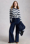 White Stuff Katie Striped Jumper, Navy