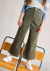 Tia Cord Wide Leg Crop