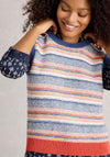 White Stuff Tara Sleeveless Knit Vest, Multi-Coloured