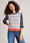 White Stuff Tara Sleeveless Knit Vest, Multi-Coloured