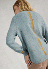 White Stuff Talia Nep Crew Neck Jumper, Blue